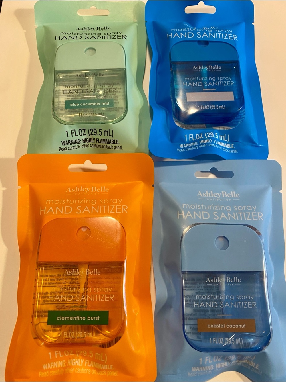 Ashley Belle Moisturizing Spray Hand Sanitizer